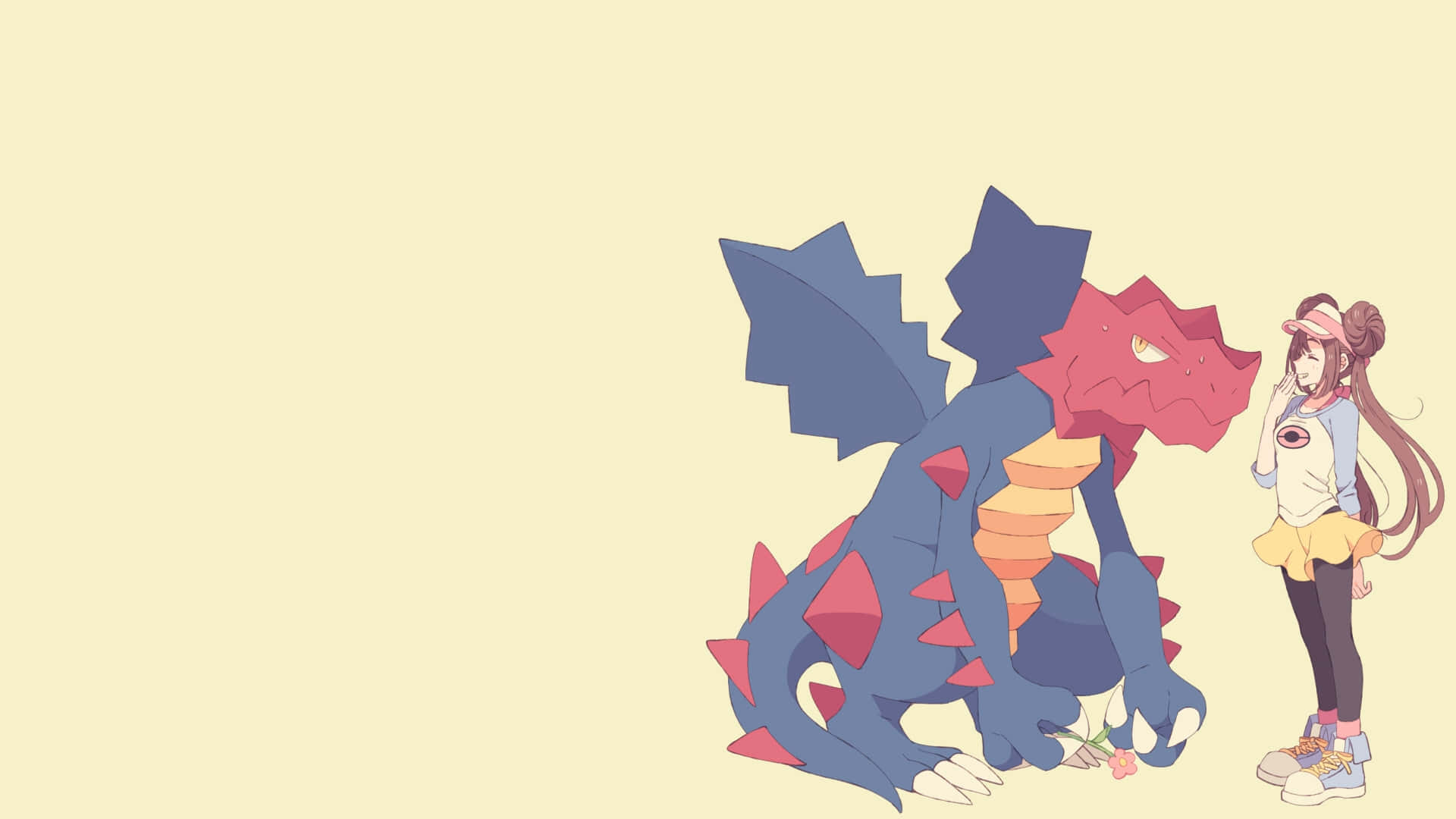 Druddigonand Trainer Illustration Background