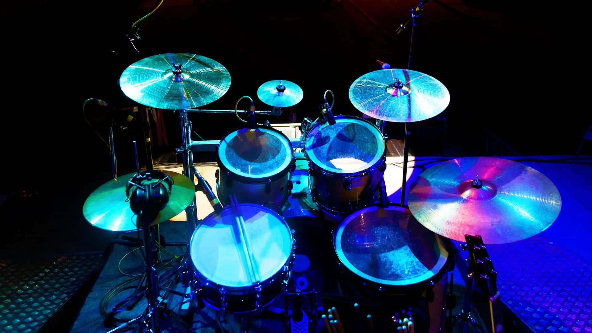 Drum Set Stage Lights