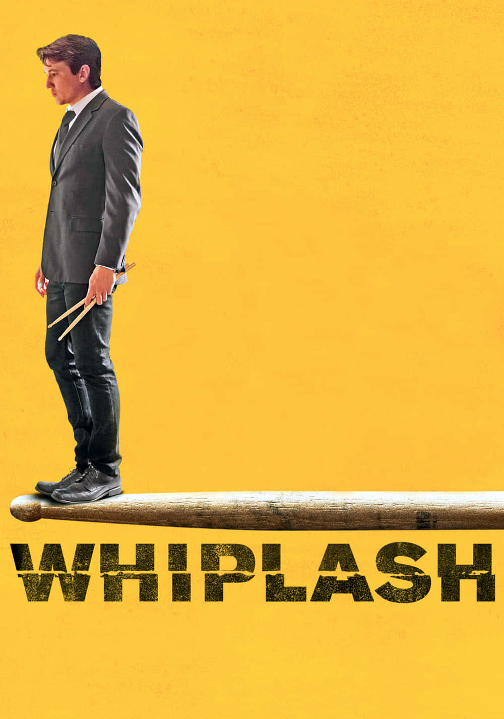 Drummer Balance Whiplash Movie Poster Background