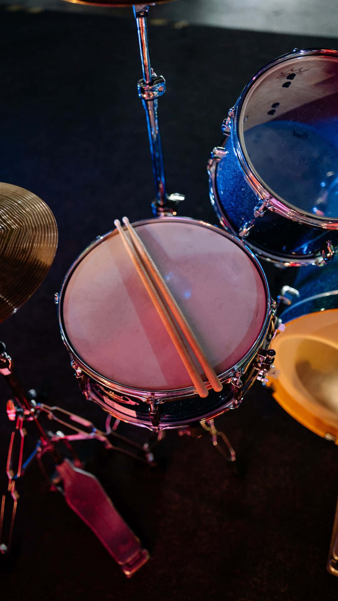 Drumset_ Closeup_with_ Sticks