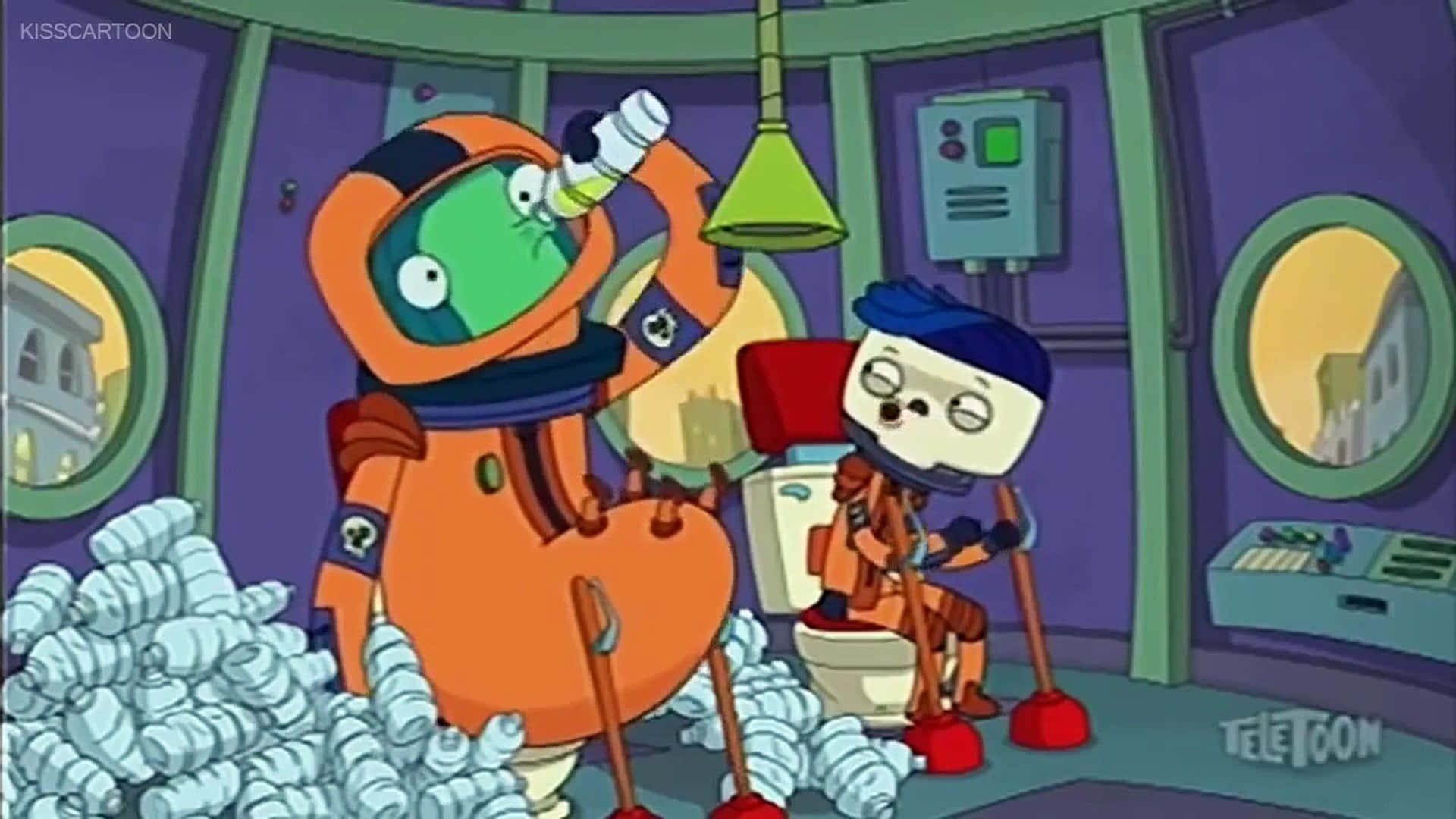 Drunk Lenny Freaktown Background