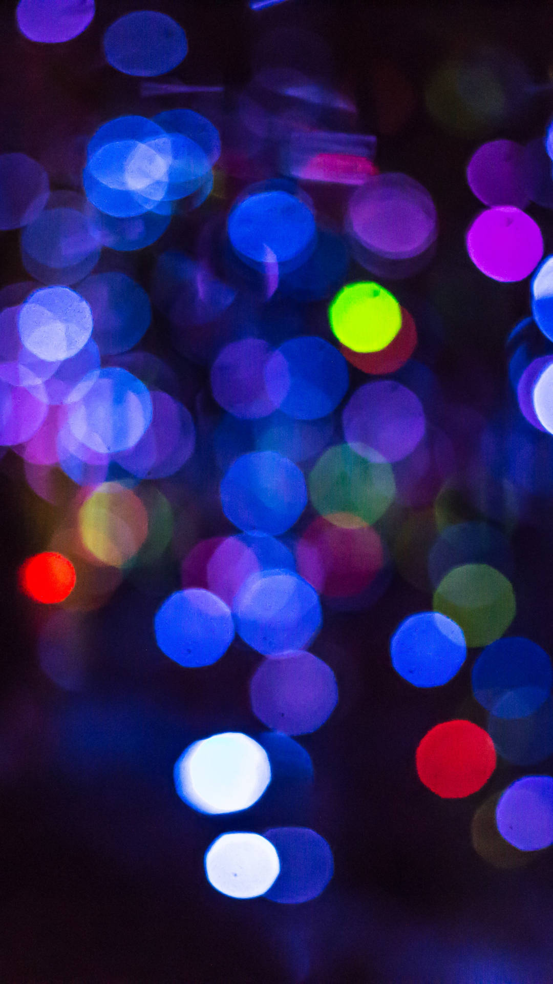 Dslr Blur Cool Neon Lights Background