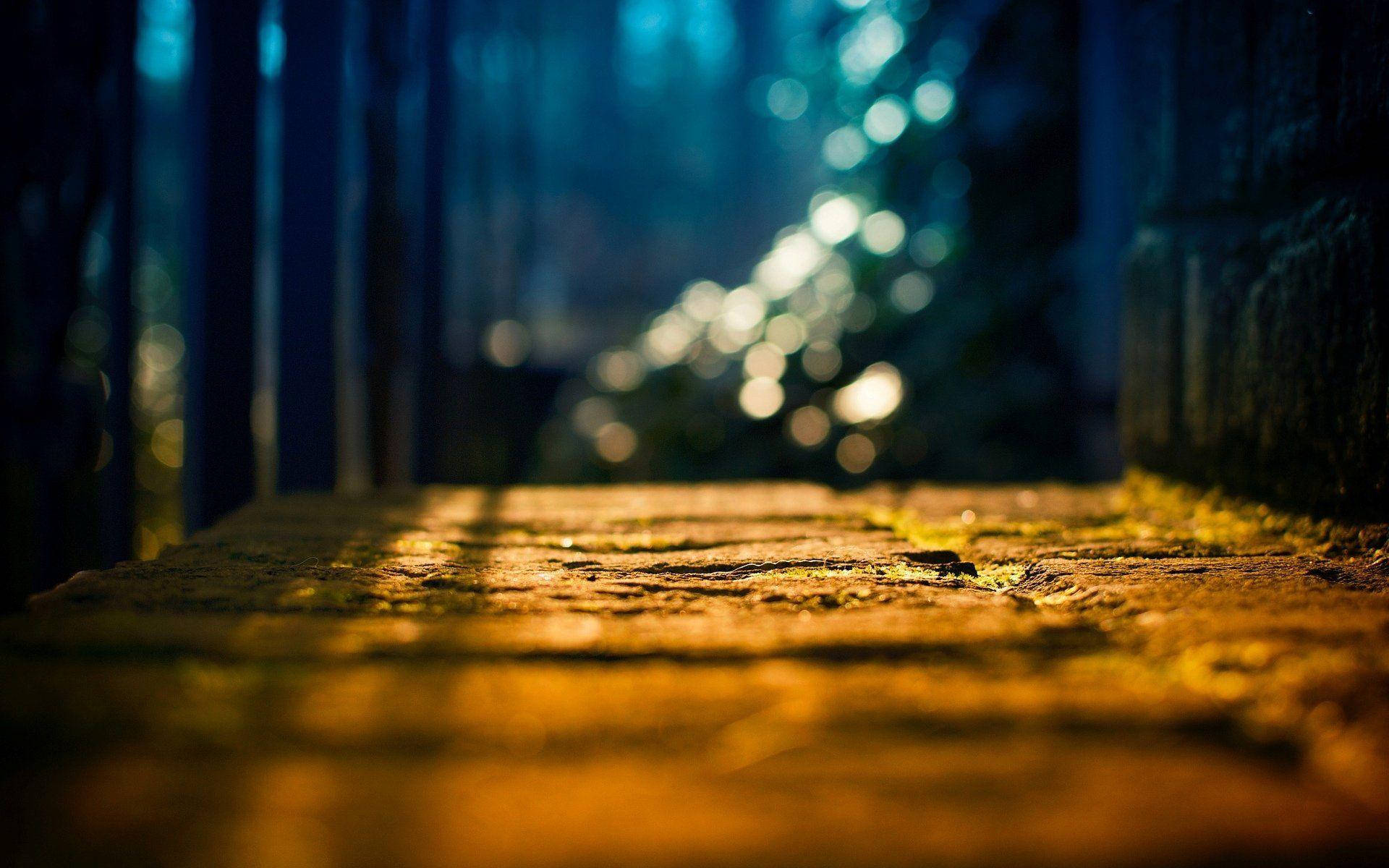 Dslr Blur Stone Path Background