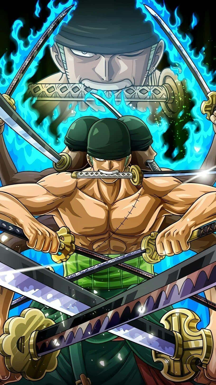 Dual Zoro Wano Background