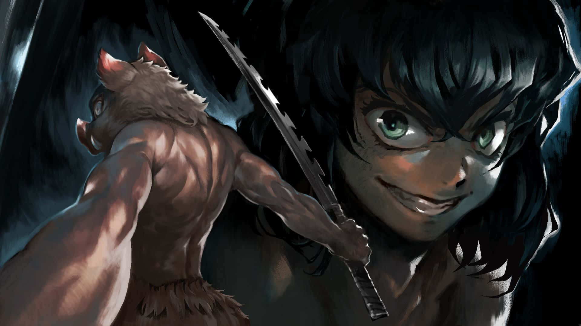 Duality Of Inosuke Pfp