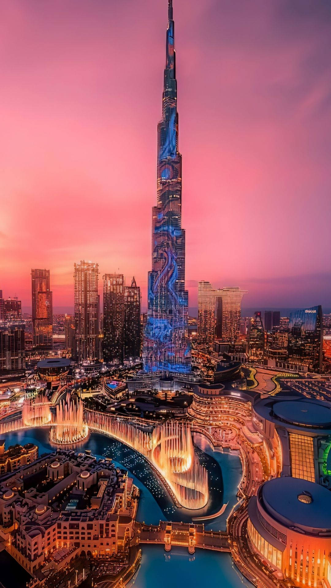 Dubai Amazing Building Background
