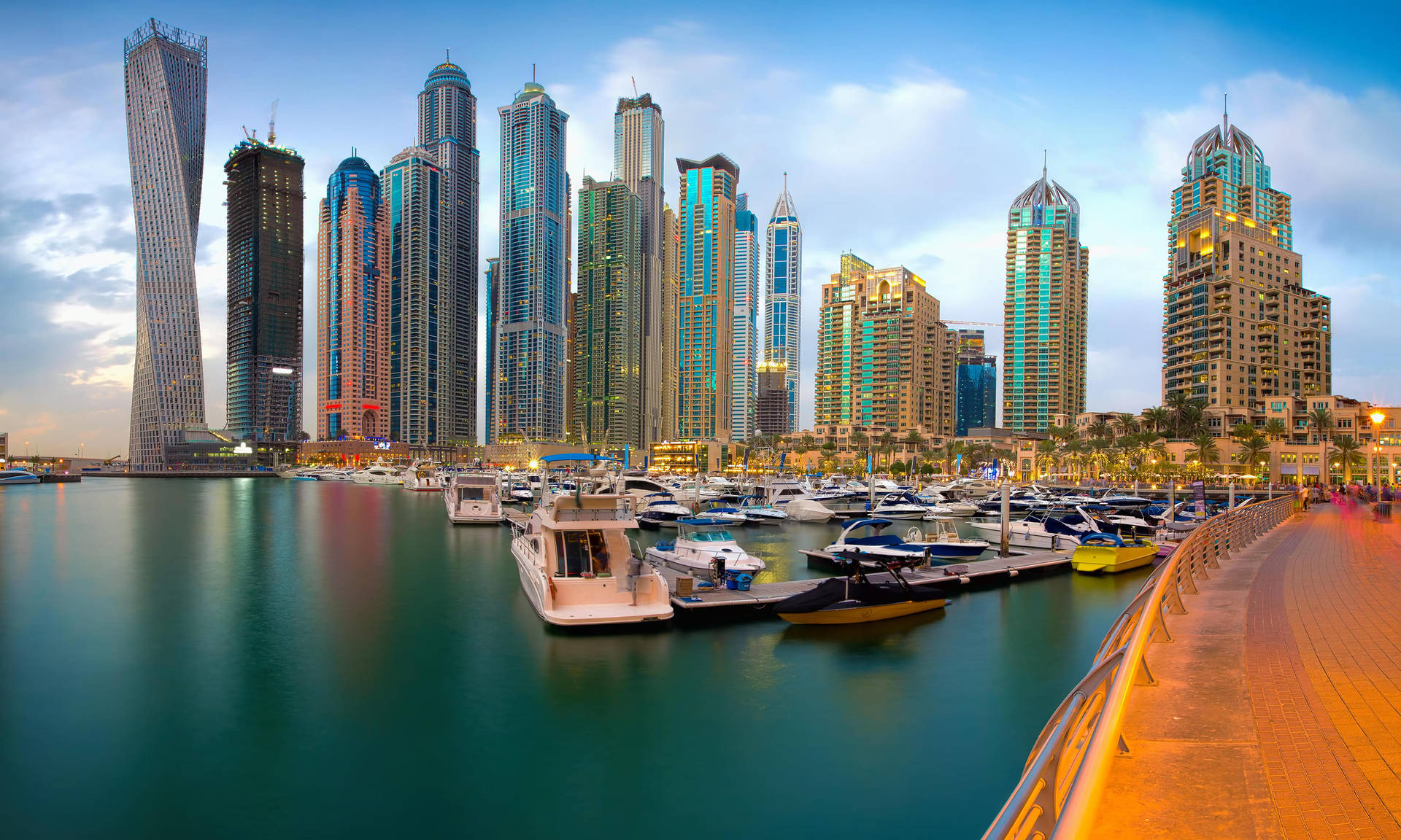 Dubai Marina Walk City View