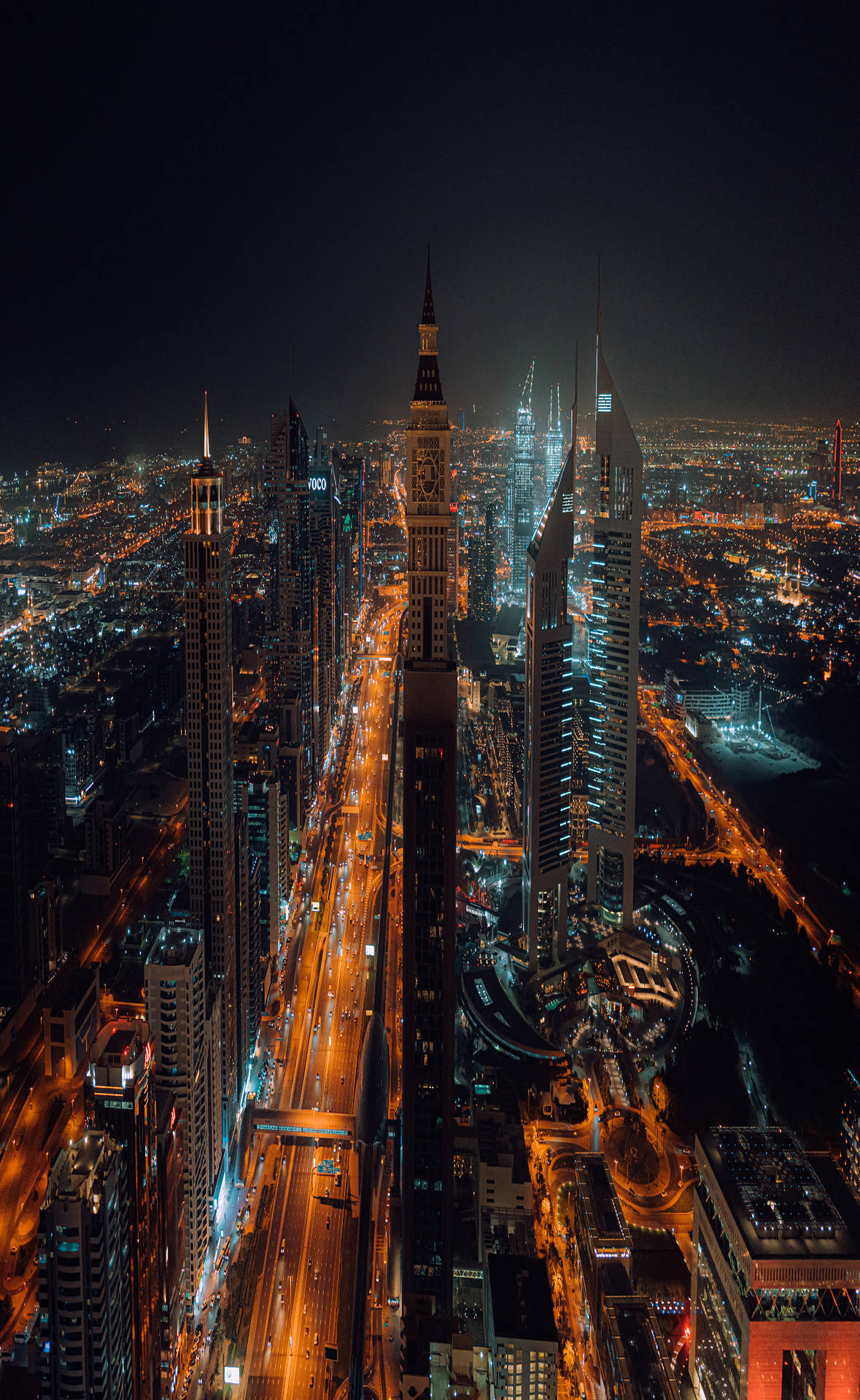 Dubai Metropolis Full Hd Phone Background