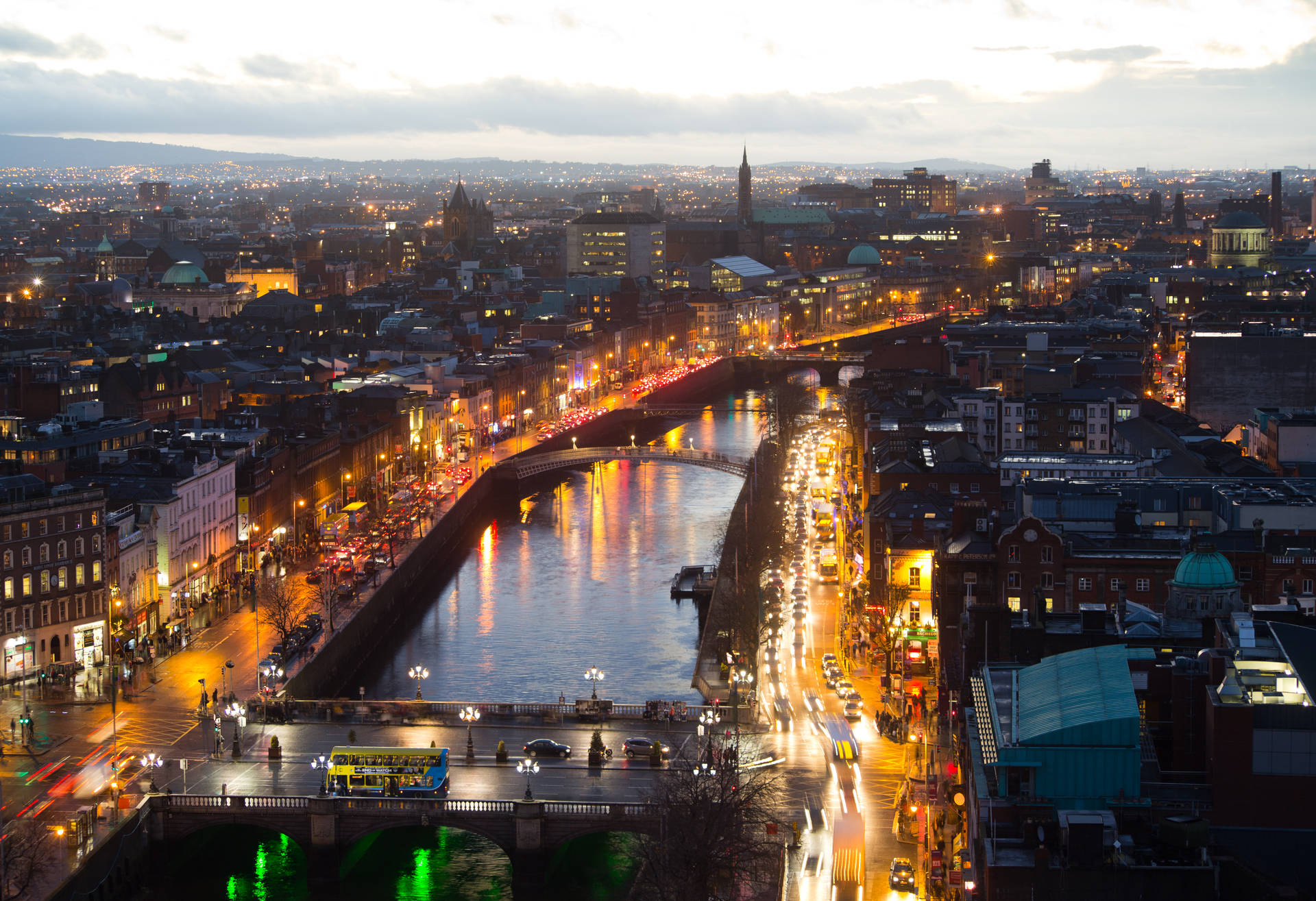 Dublin City Lights