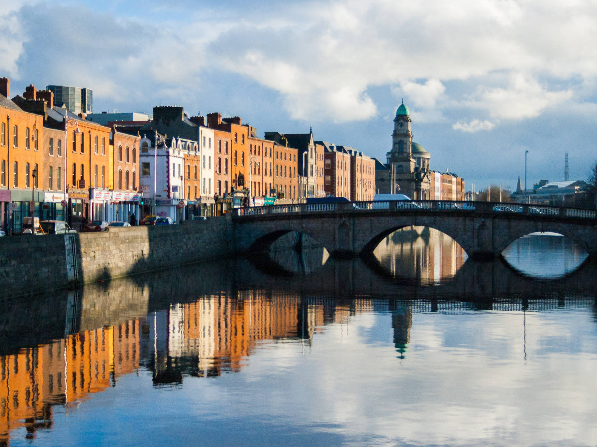 Dublin Mellows Bridge Background