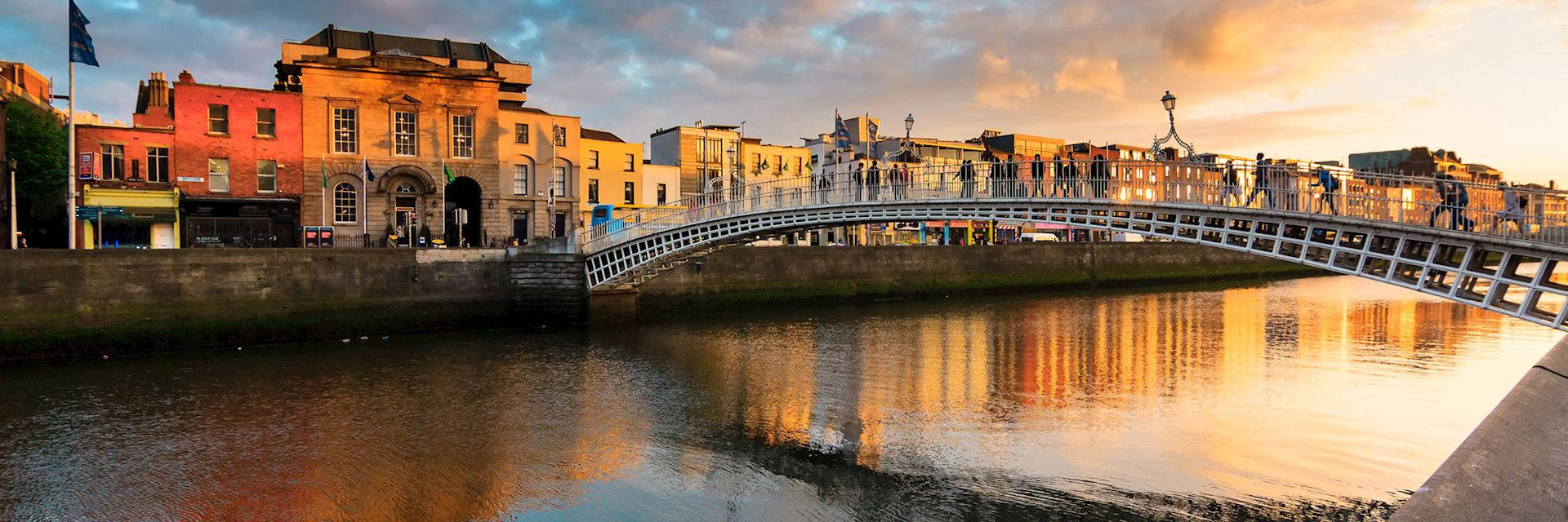 Dublin Panoramic Sunset Hd