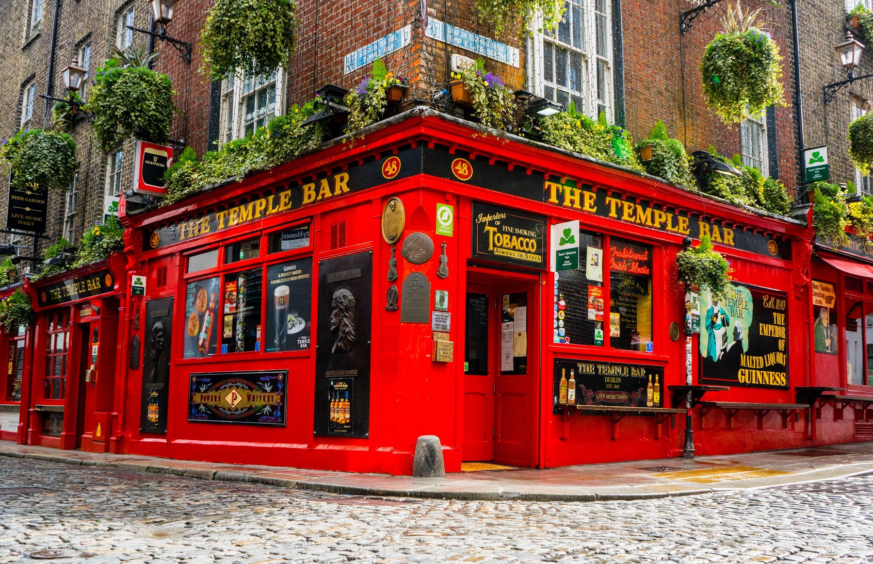 Dublin Temple Bar Hd Background