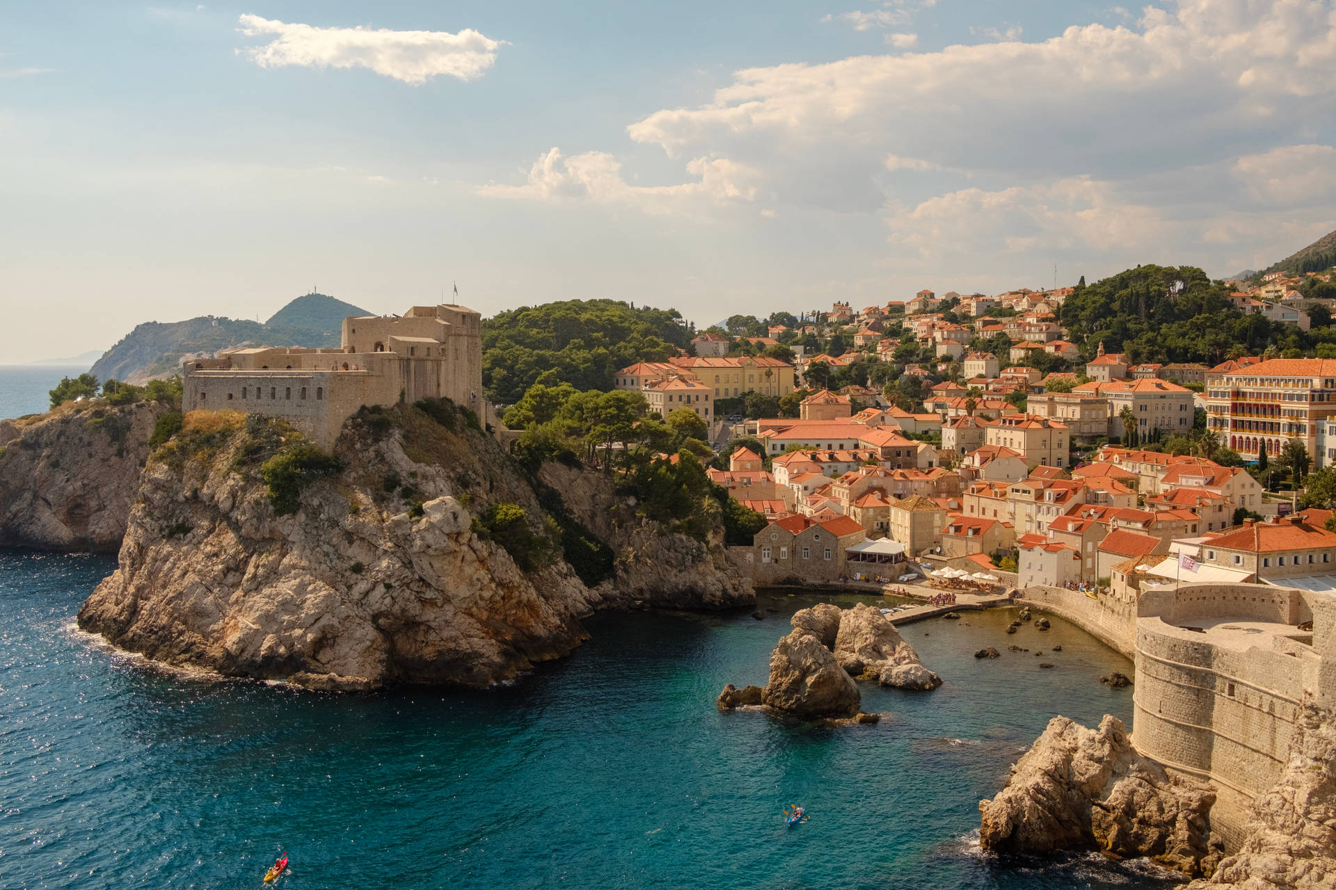 Dubrovnik City, Croatia Background