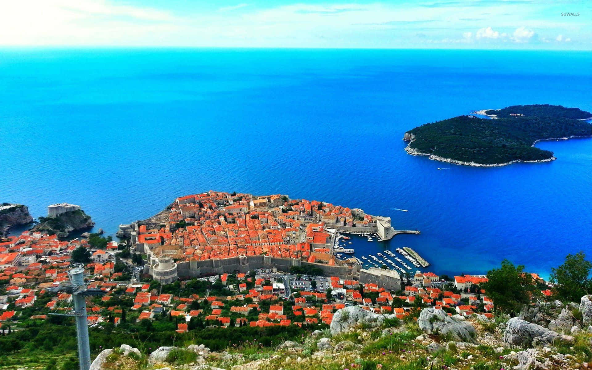 Dubrovnik The Coast Of Adriatic Sea