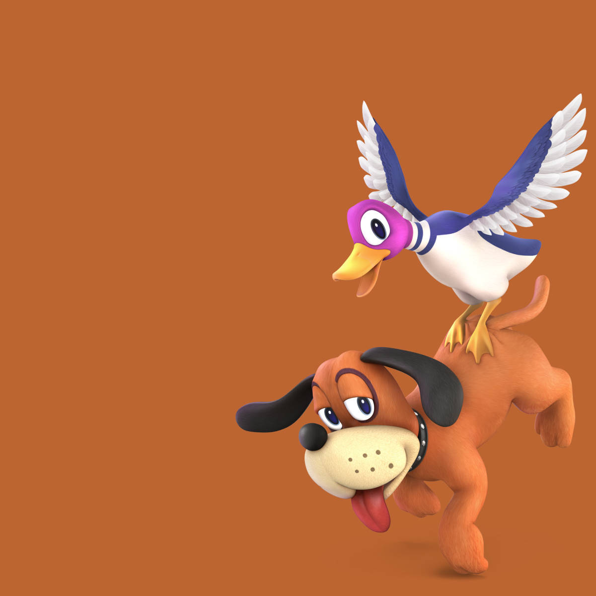 Duck Hunt Flying Background