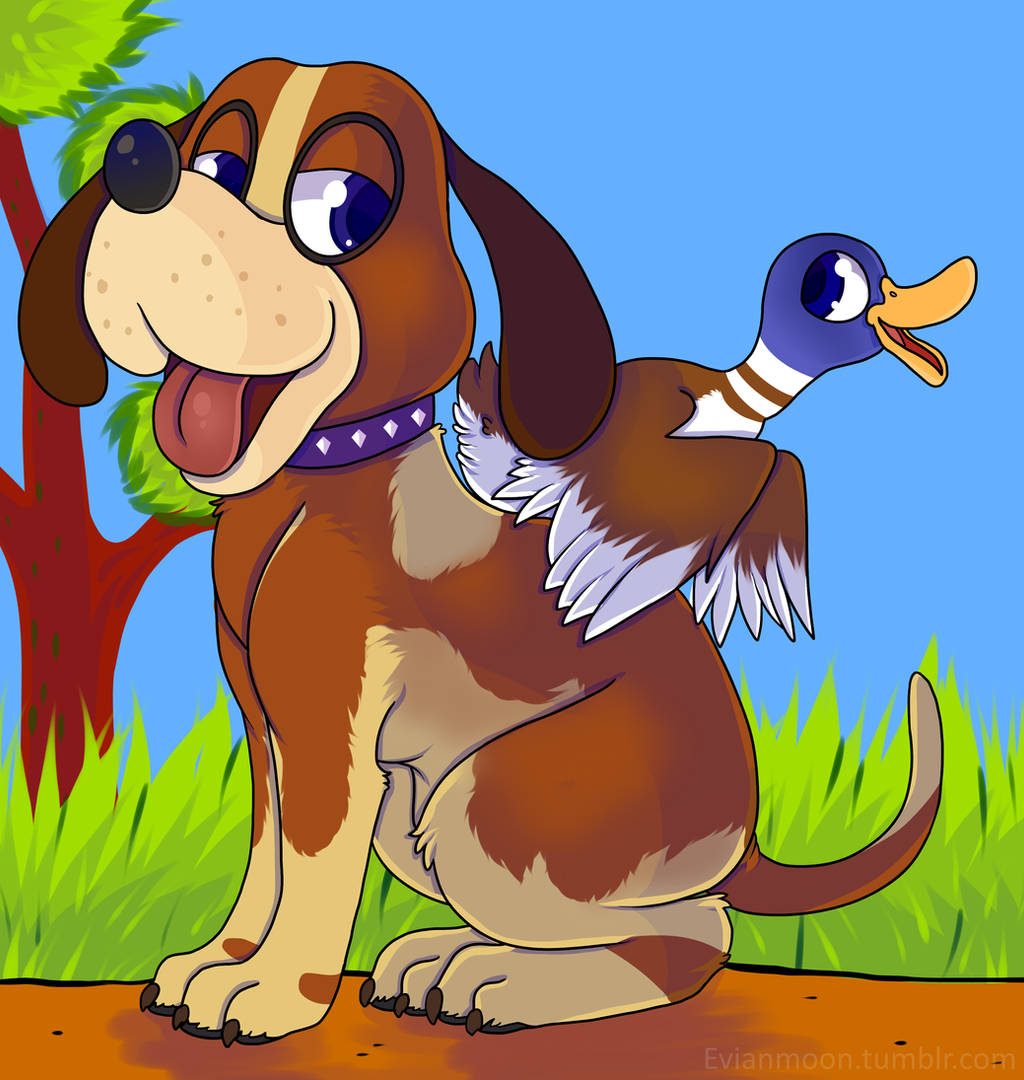 Duck Hunt Friends Background