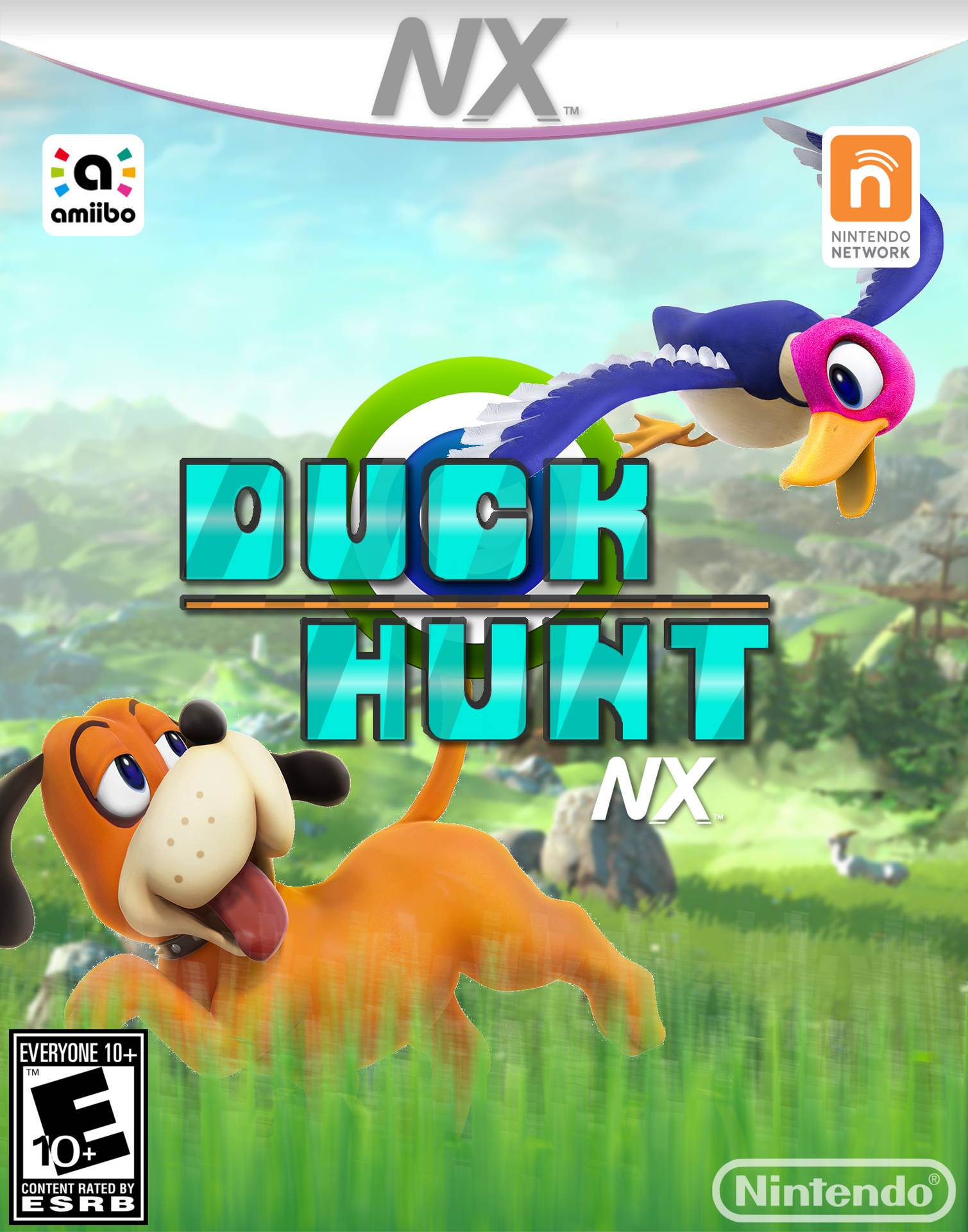 Duck Hunt Game Poster Background