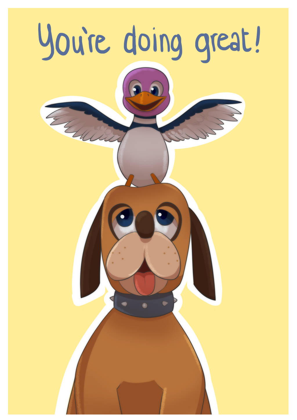 Duck Hunt Motivational Quote Background