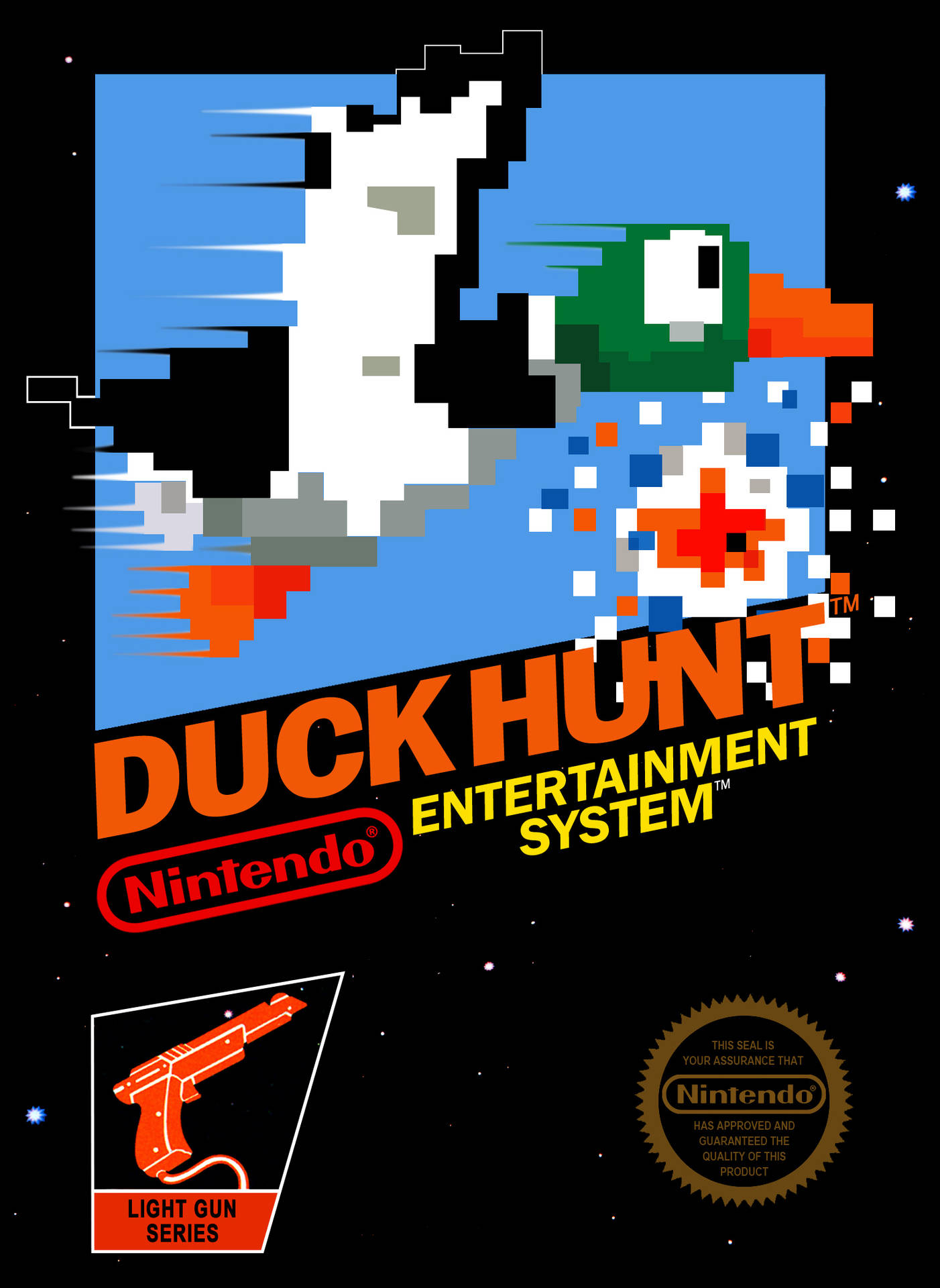 Duck Hunt Nintendo Poster Background