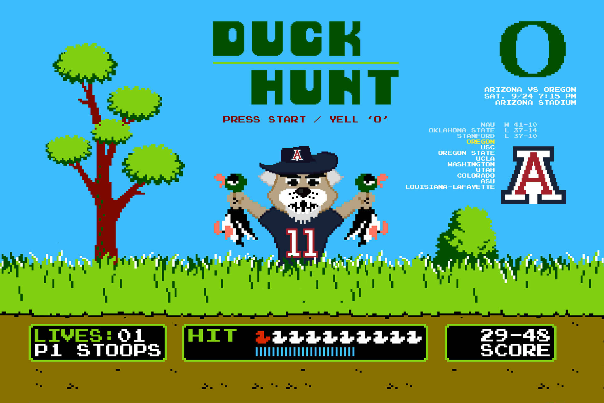 Duck Hunt Wild Cat Background
