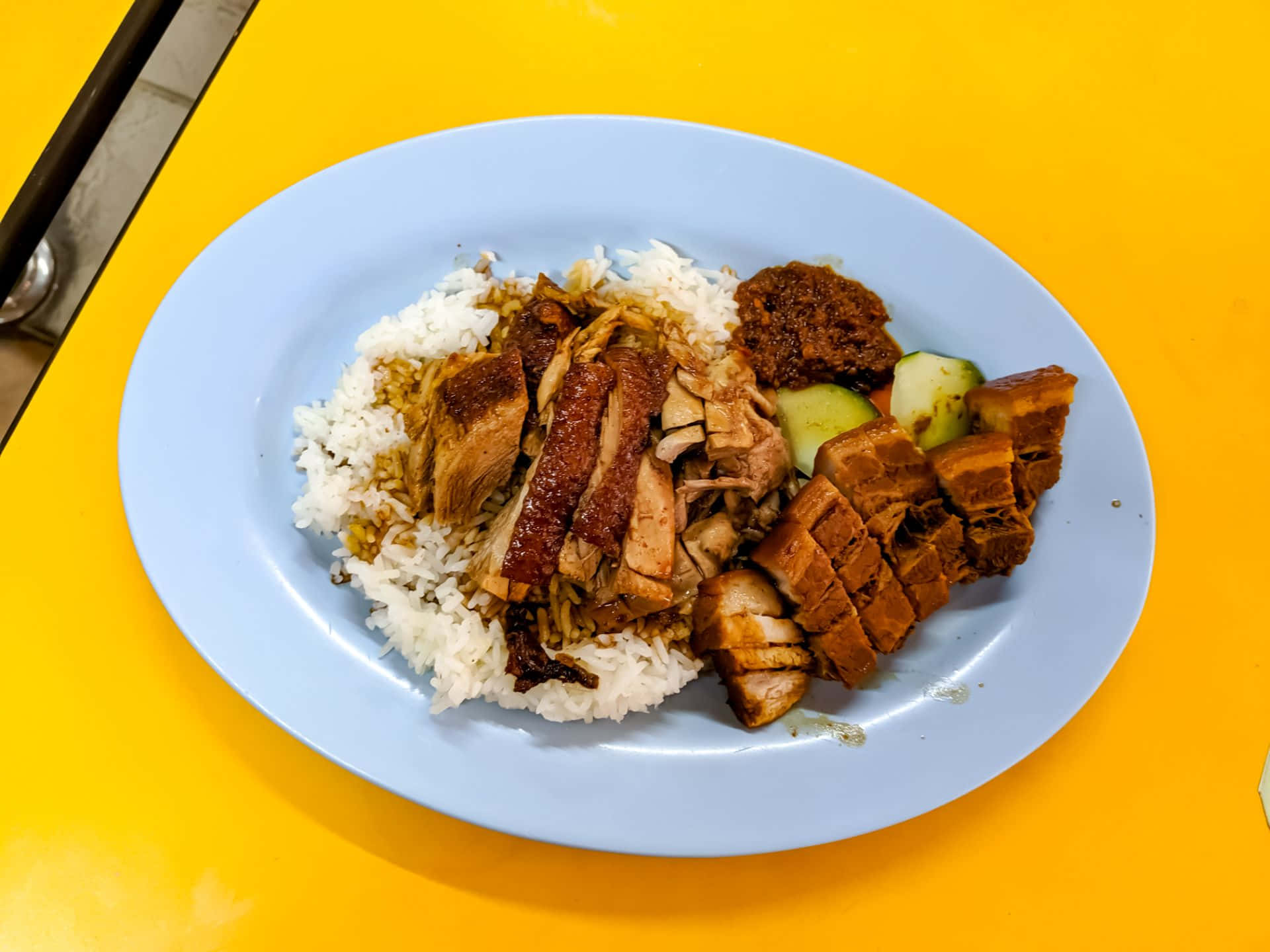 Duck Rice At Lek Kee Authentic Teochew Braised Duck Background