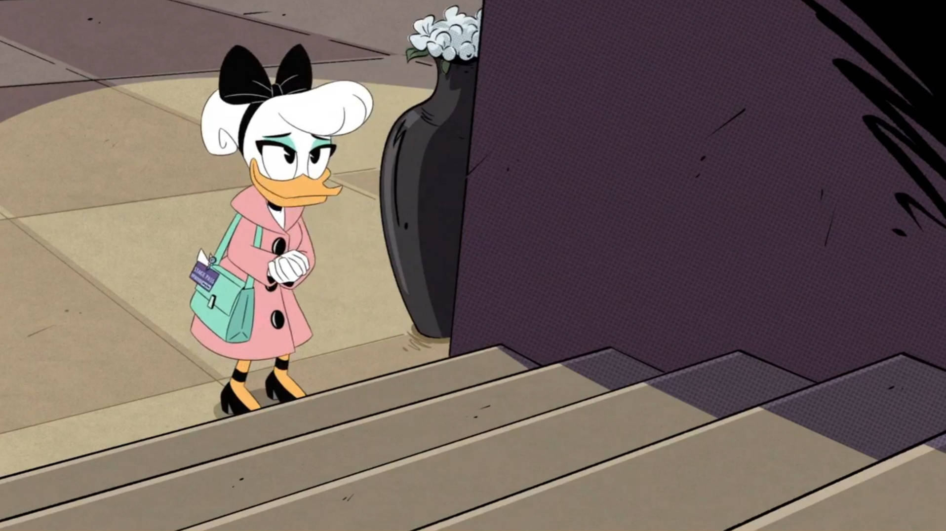 Ducktales Daisy Duck Background