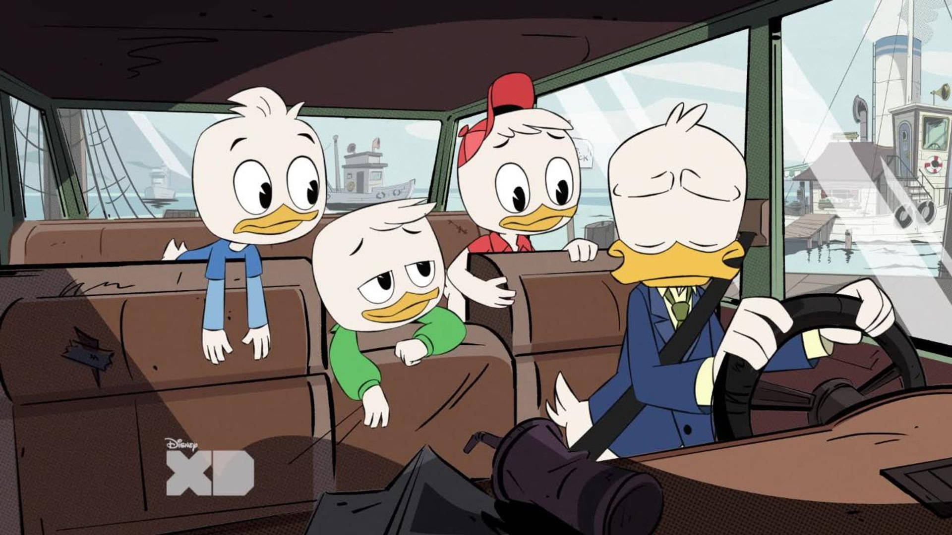 Ducktales Uncle Donald Background