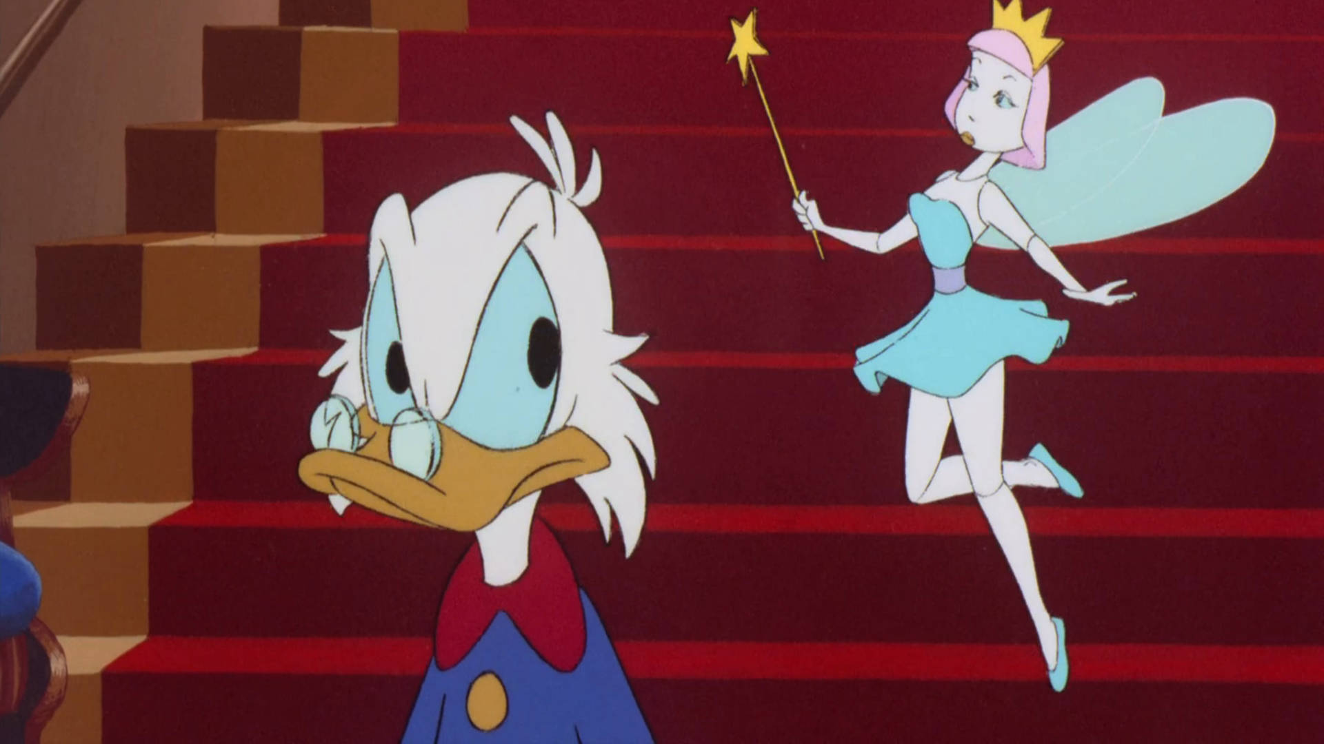 Ducktales With Fairy Background