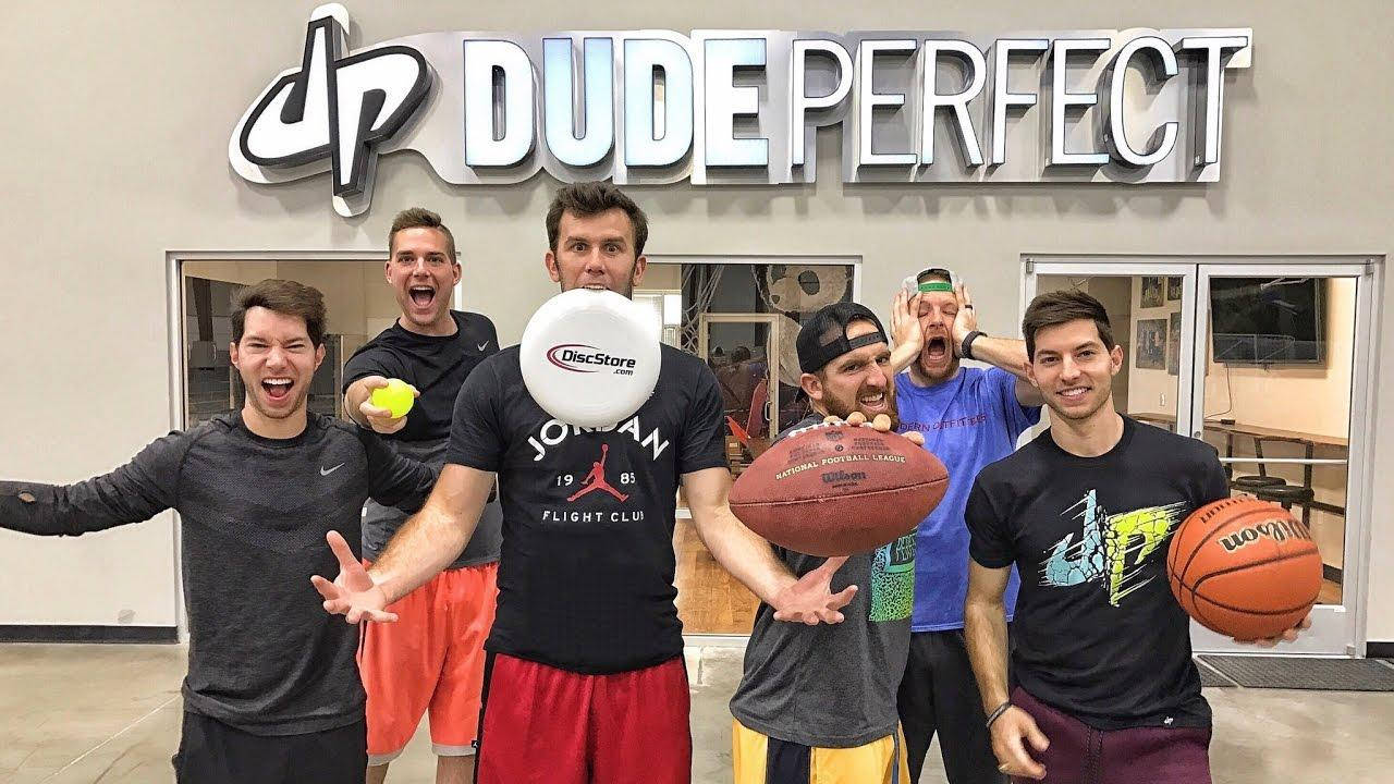 Dude Perfect Inside Gym Background