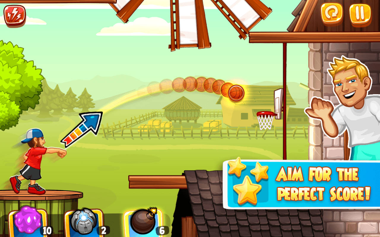 Dude Perfect Mobile Game Basketball