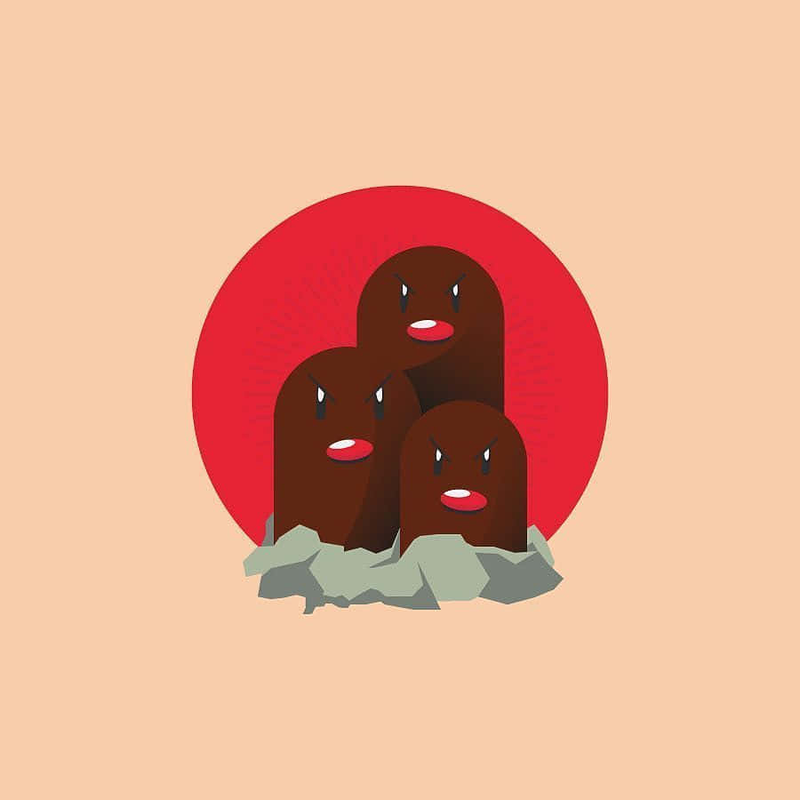 Dugtrio Angry Pokemon
