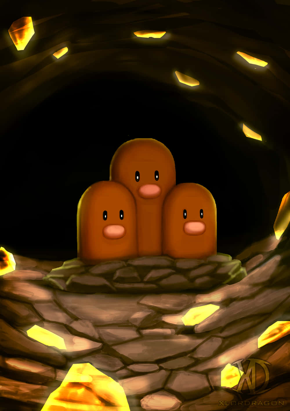 Dugtrio Inside Cave