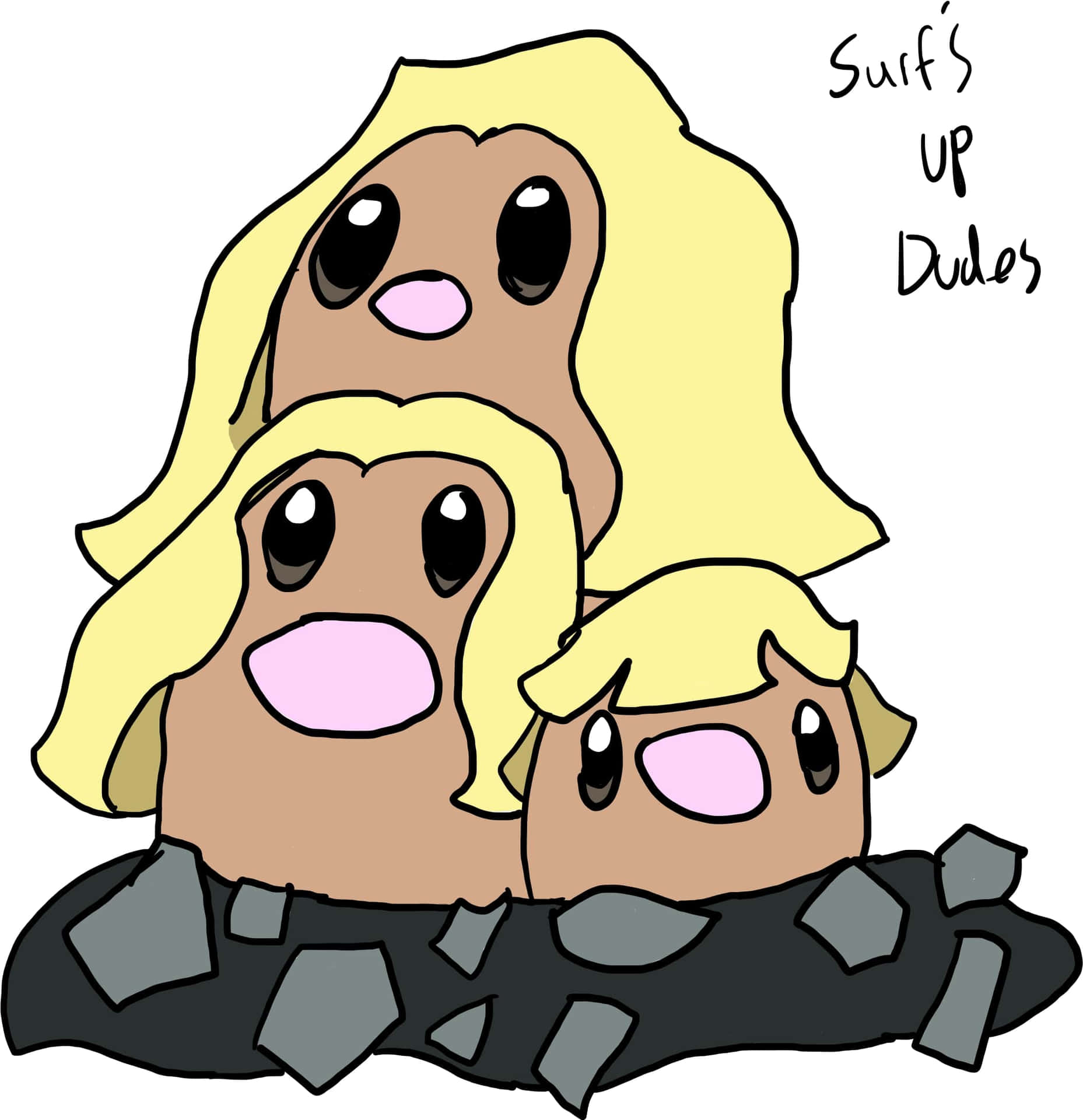 Dugtrio Surf Up Dude