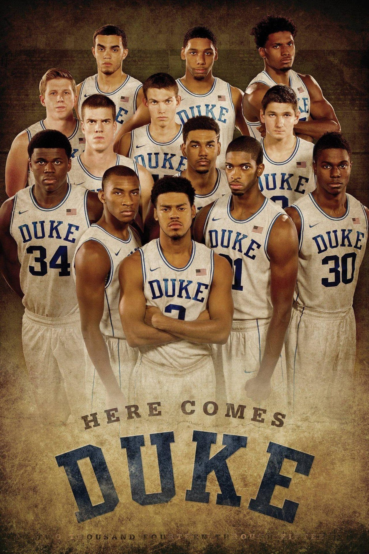 Duke Blue Devils Basketball Team Background