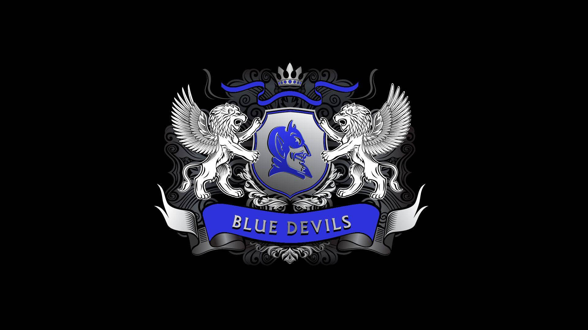Duke Blue Devils Classic Emblem Background