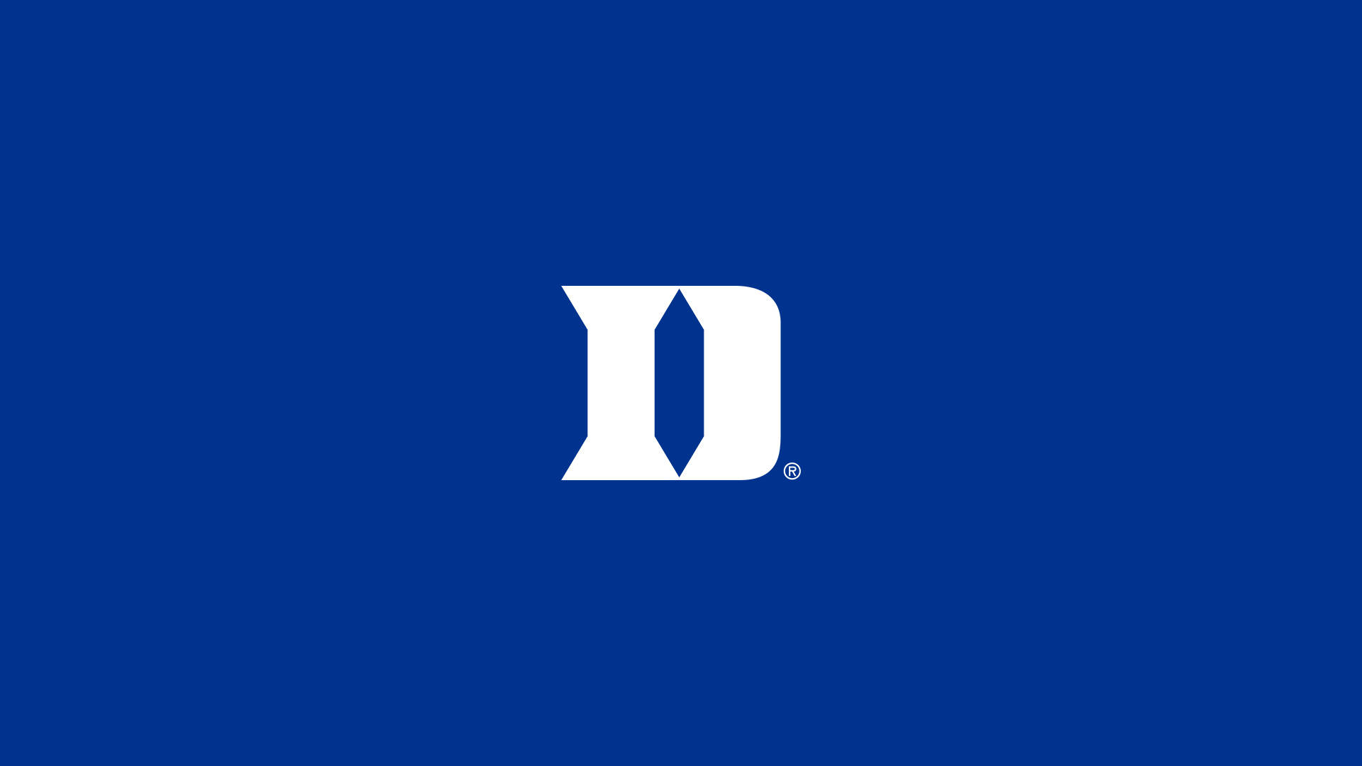Duke Blue Devils University Initial Logo Background
