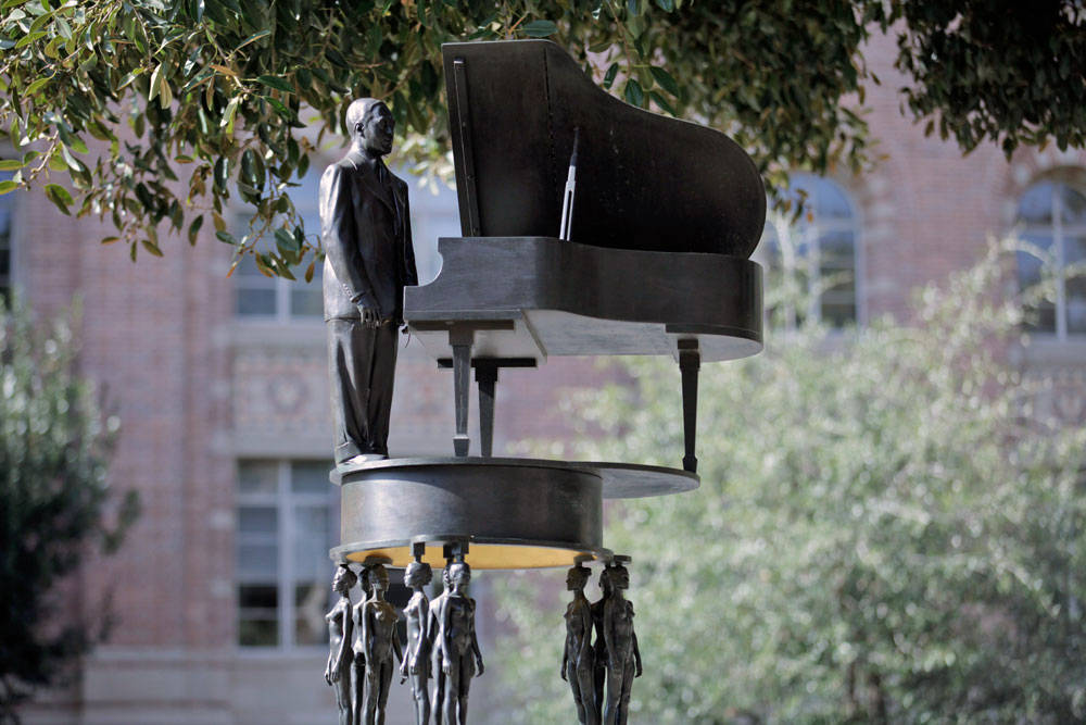 Duke Ellington Statue At Ucla