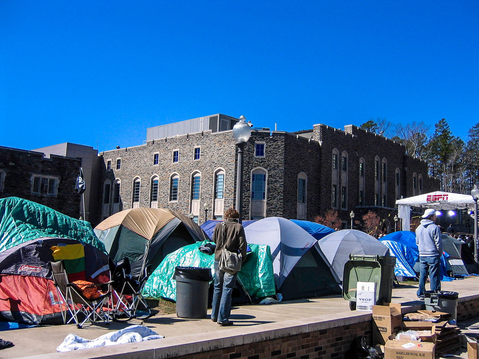 Duke University Cameron Indoor Stadium Background