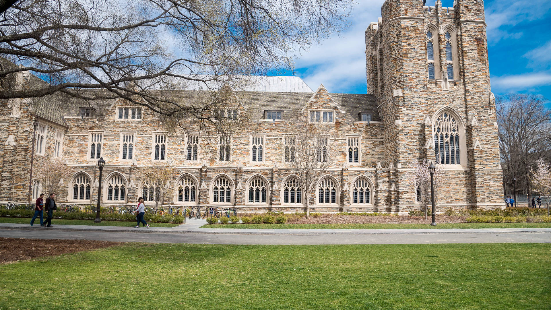 Duke University Chapel Exterior Background