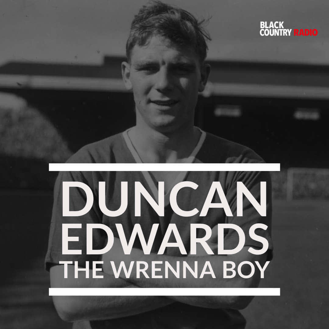 Duncan Edwards In A Podcast Cover Picture Background