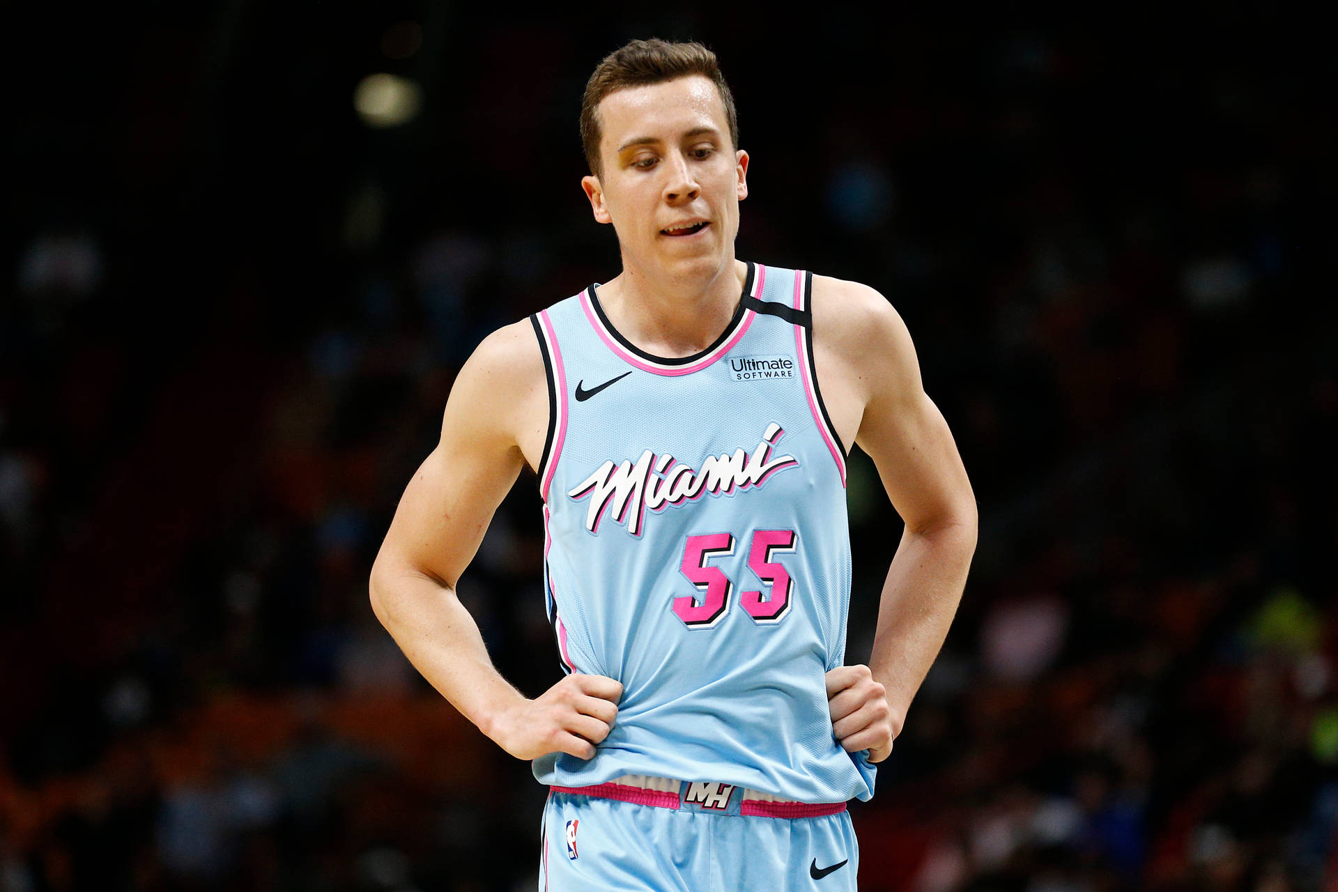 Duncan Robinson With Tired Looks