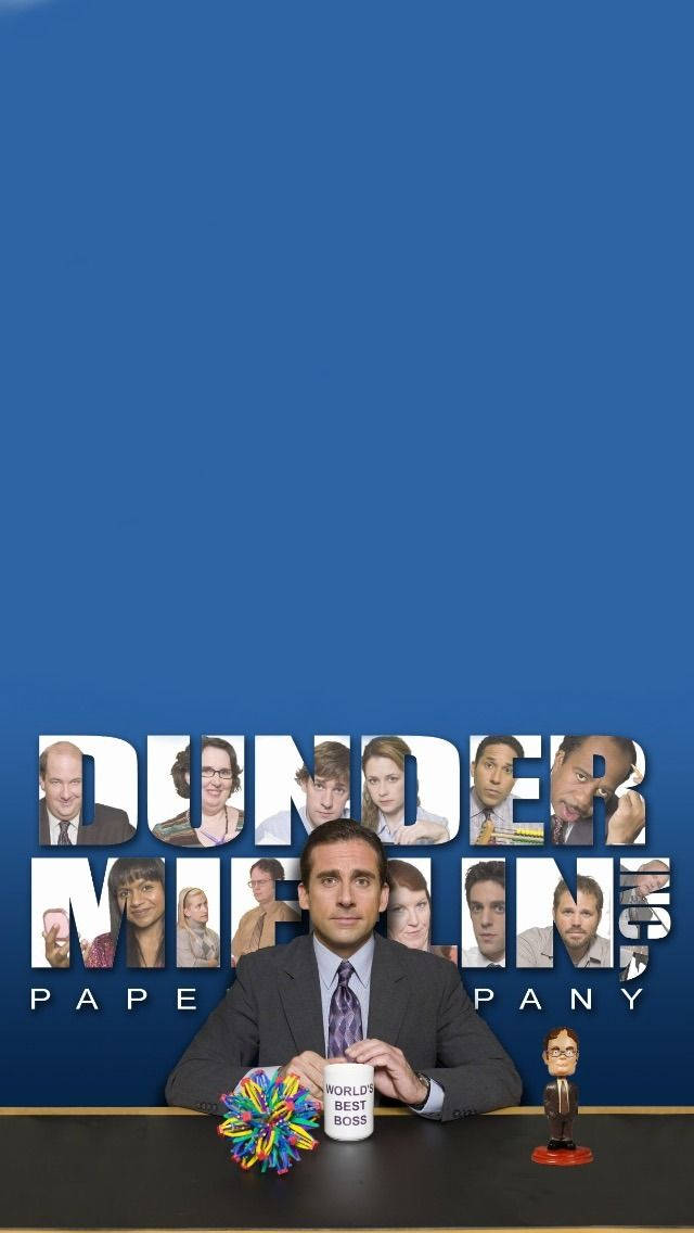 Dunder Mifflin The Office Iphone Background