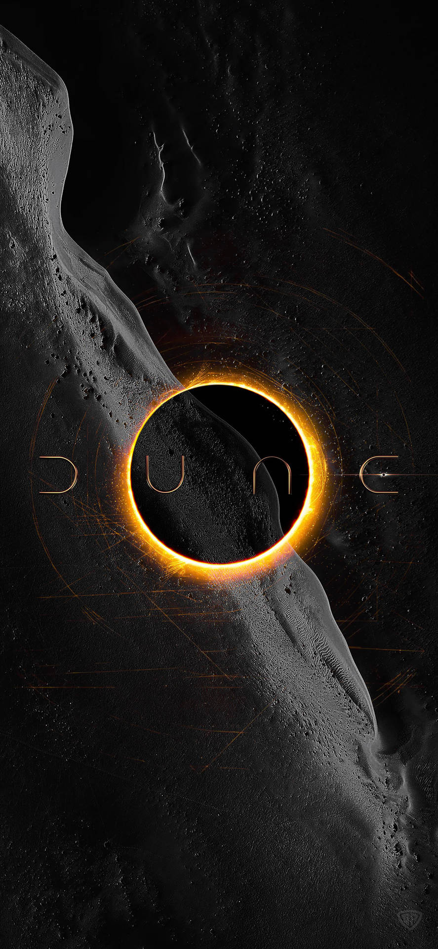 Dune 2021 Movie Eclipse Poster Background