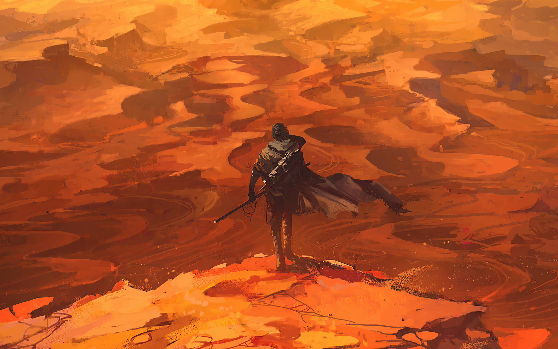 Dune 2021 Painting Background