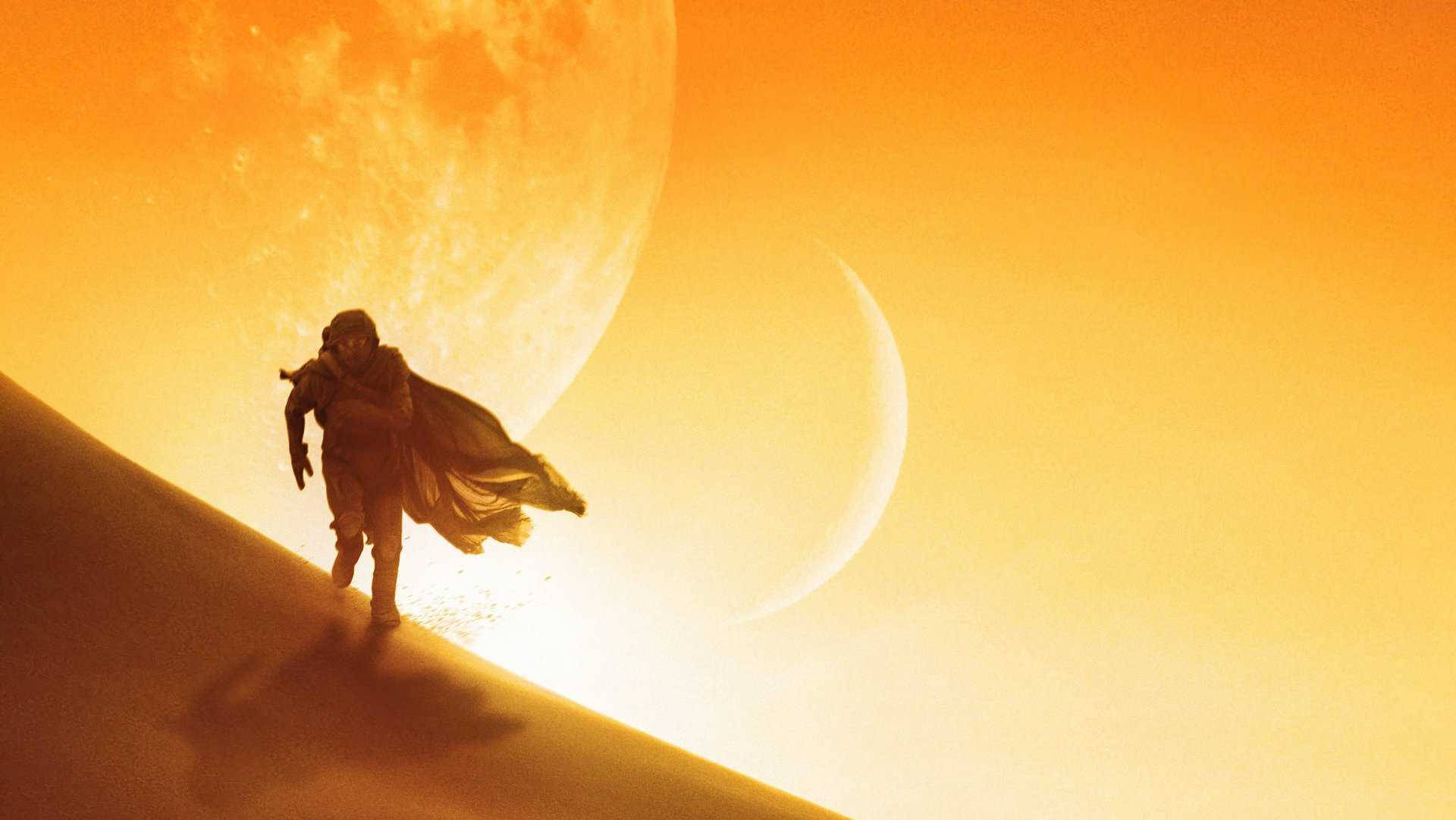 Dune 2021 Yellow Graphic Art