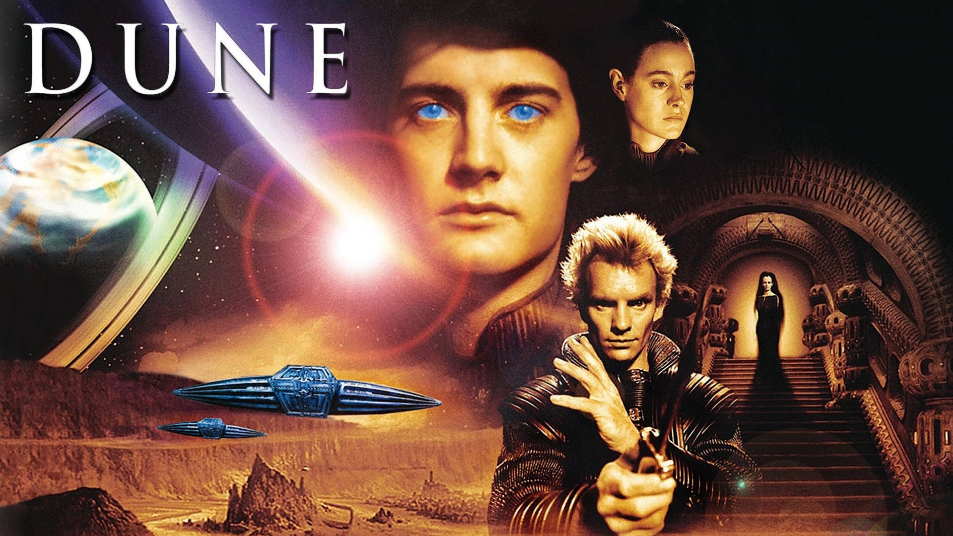 Dune Movie Film Cover Art Background