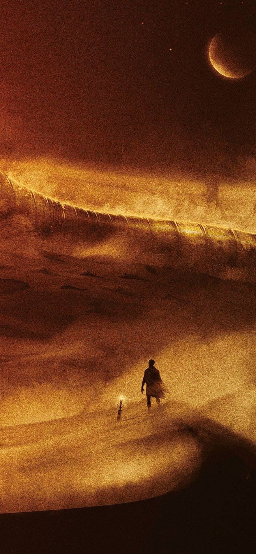 Dune Movie Inspired Fan Art Background