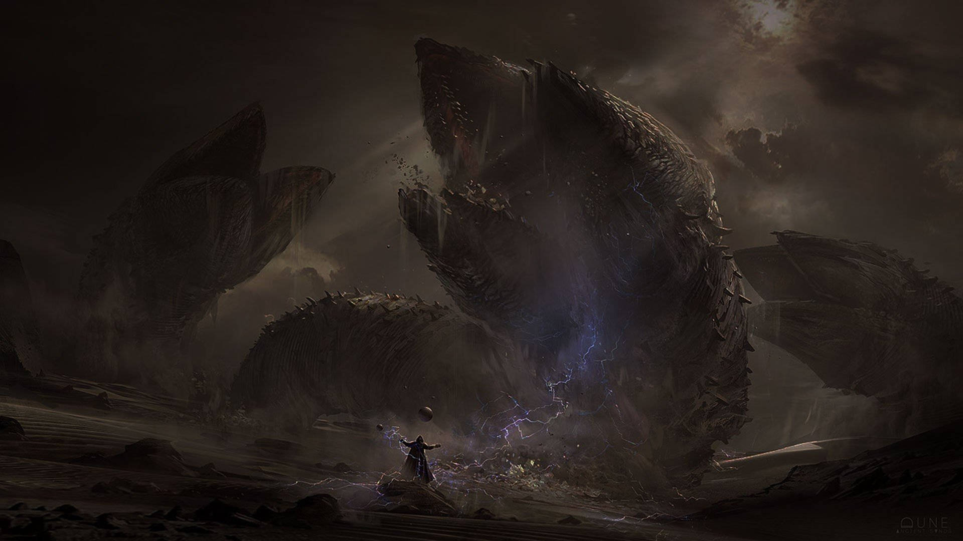 Dune Slaughtering Sandworms Background
