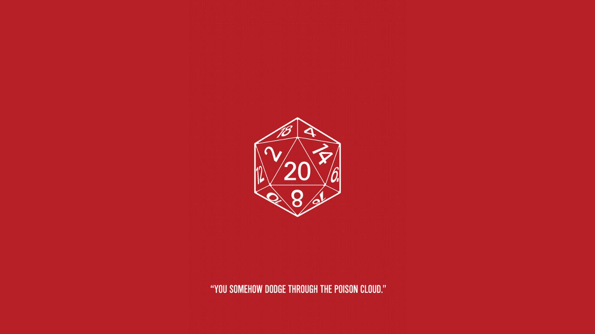 Dungeons And Dragons Dice Graphic Background