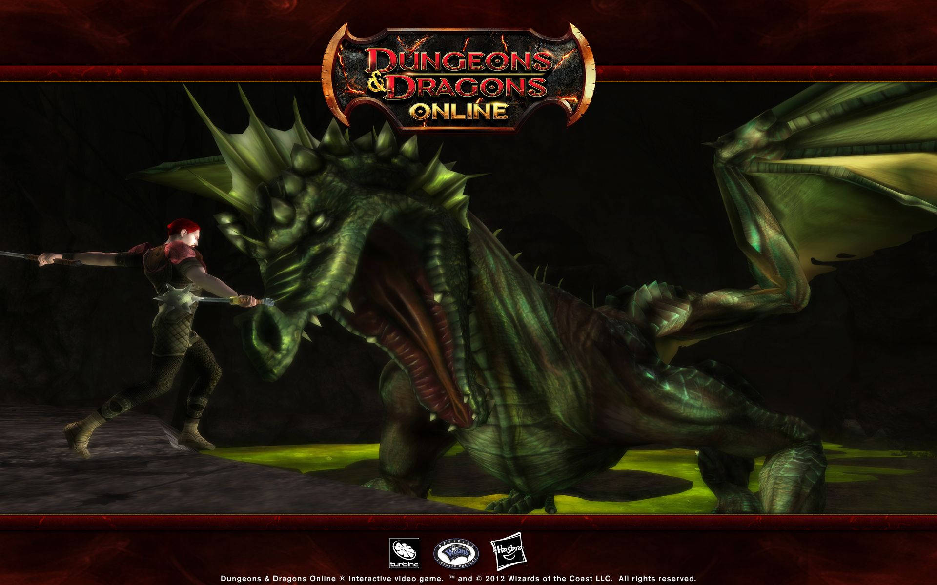 Dungeons And Dragons Online Green Dragon Background